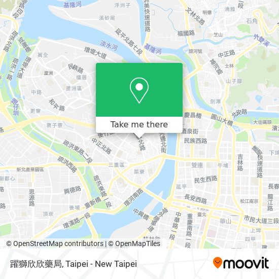 躍獅欣欣藥局 map