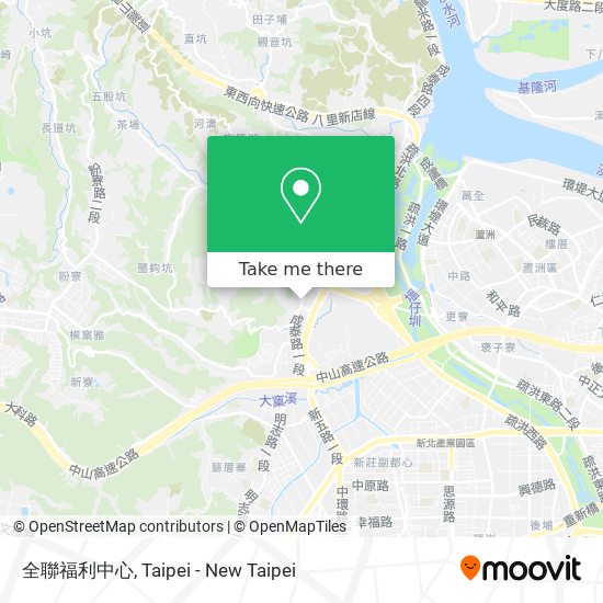 全聯福利中心 map