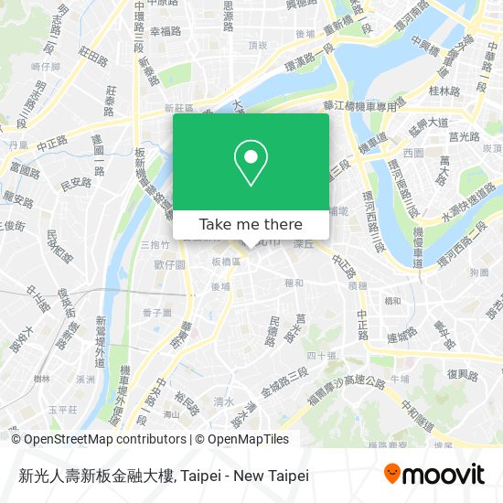 新光人壽新板金融大樓 map