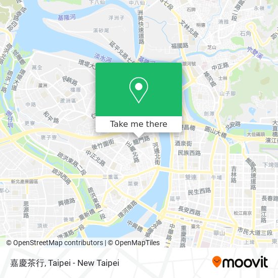 嘉慶茶行 map