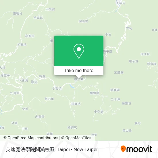 英速魔法學院闊瀨校區地圖