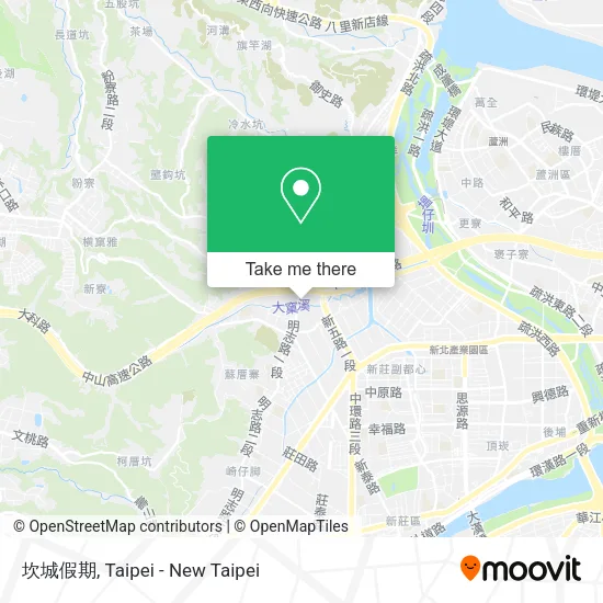 坎城假期地圖