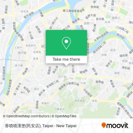 香噴噴漢堡(民安店) map