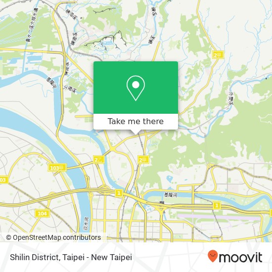 Shilin District map