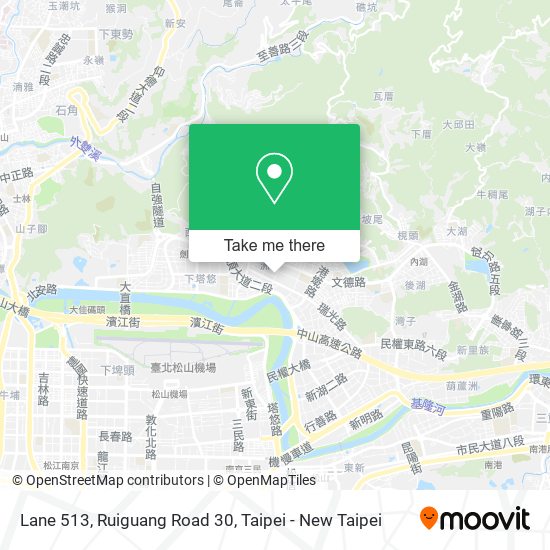 Lane 513, Ruiguang Road 30地圖
