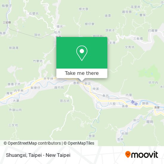Shuangxi map