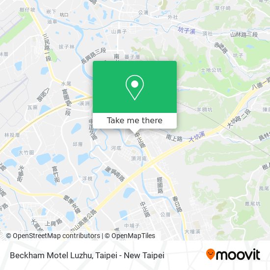 Beckham Motel Luzhu map