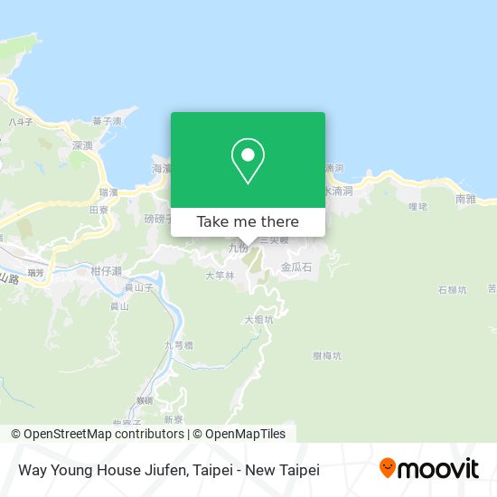 Way Young House Jiufen map