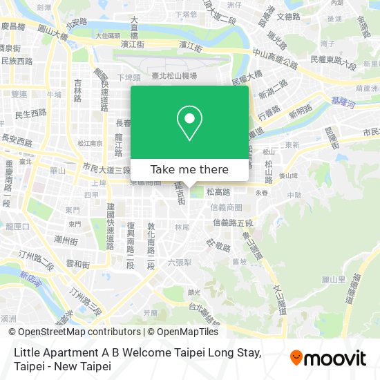 Little Apartment A B Welcome Taipei Long Stay map