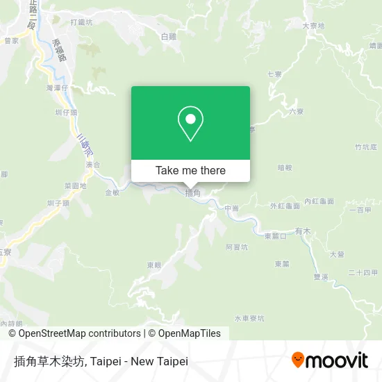 插角草木染坊 map