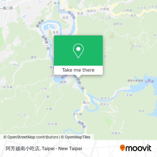 阿芳越南小吃店 map