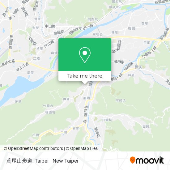 鳶尾山步道地圖