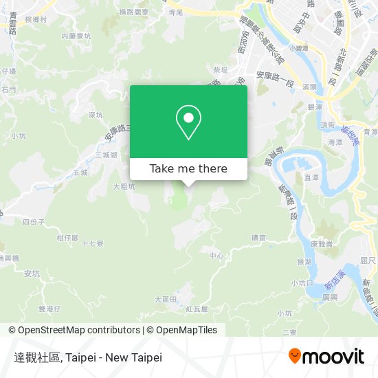 達觀社區 map