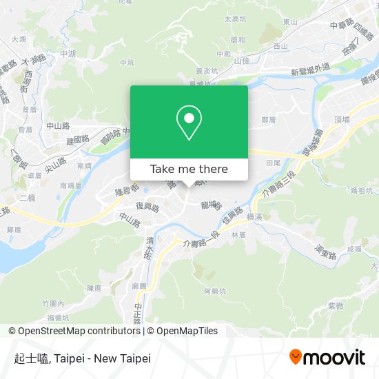 起士嗑 map