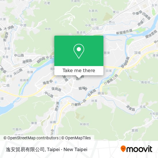 逸安貿易有限公司 map