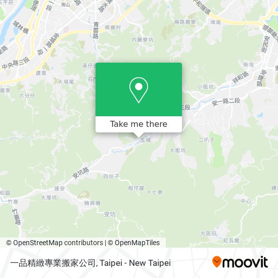 一品精緻專業搬家公司 map