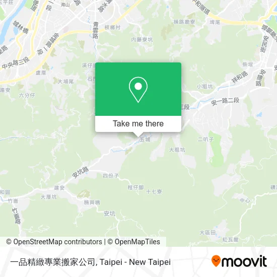 一品精緻專業搬家公司地圖