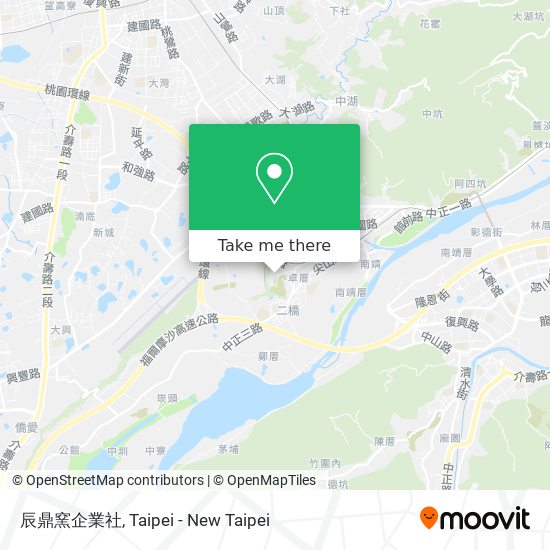 辰鼎窯企業社地圖