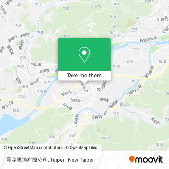 震亞國際有限公司 map