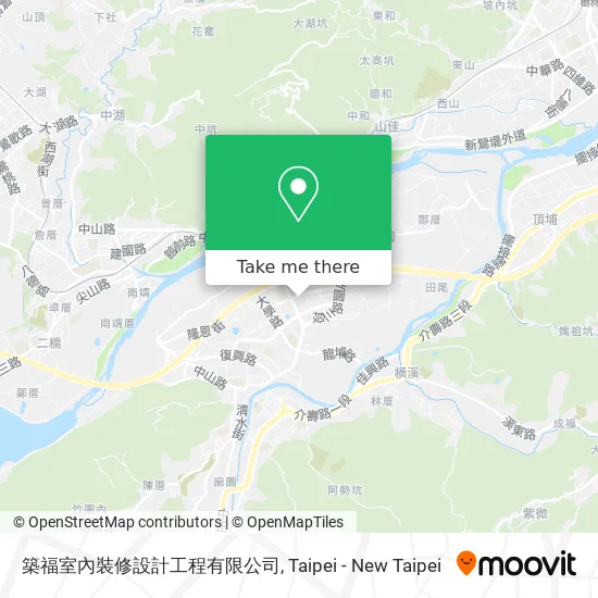 築福室內裝修設計工程有限公司 map
