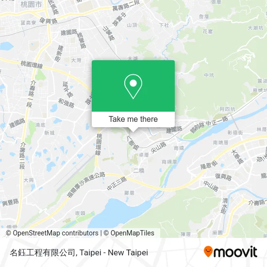 名鈺工程有限公司地圖