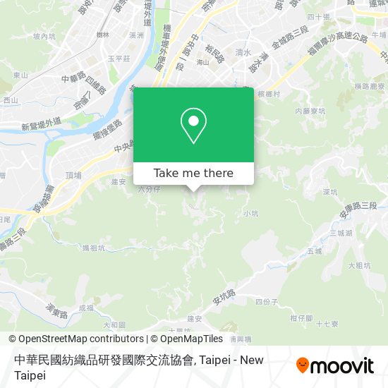 中華民國紡織品研發國際交流協會 map