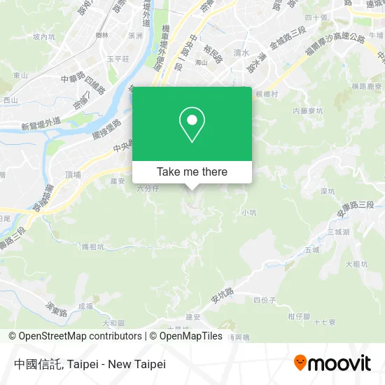 中國信託地圖