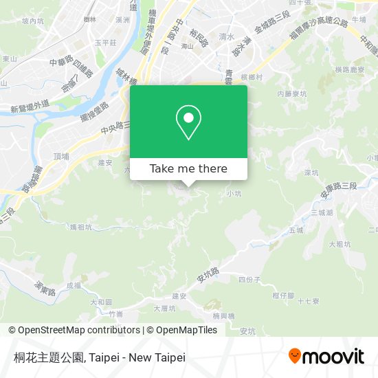 桐花主題公園地圖