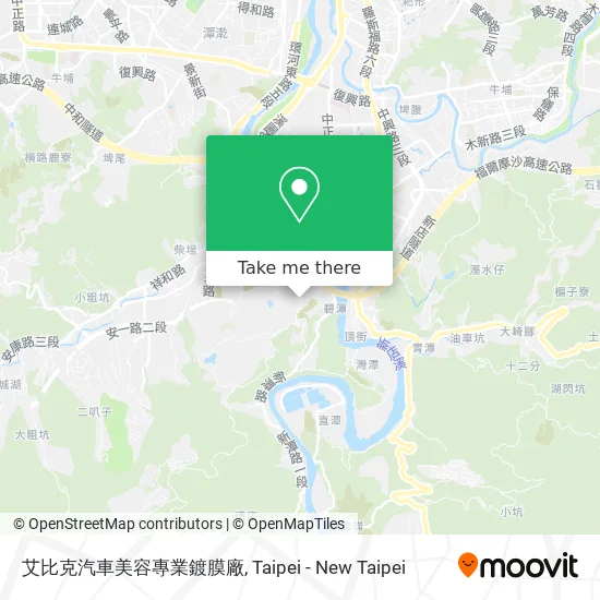 艾比克汽車美容專業鍍膜廠 map