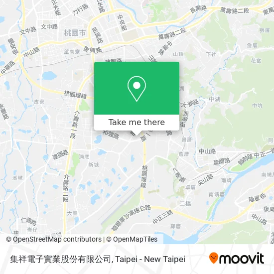 集祥電子實業股份有限公司 map