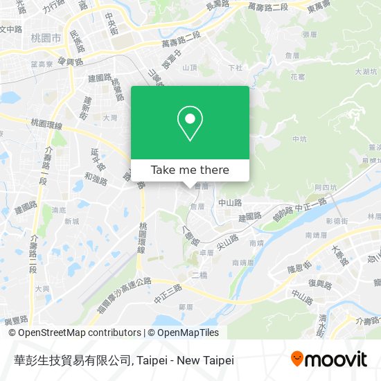 華彭生技貿易有限公司 map
