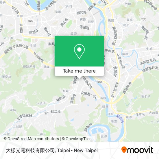 大樣光電科技有限公司 map