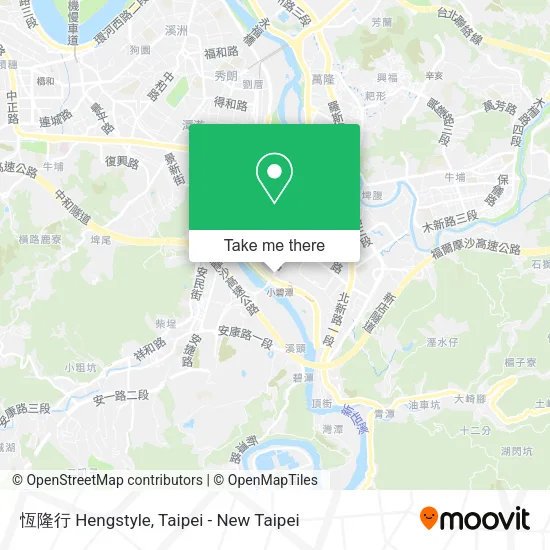 恆隆行 Hengstyle地圖