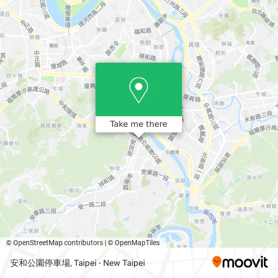 安和公園停車場 map