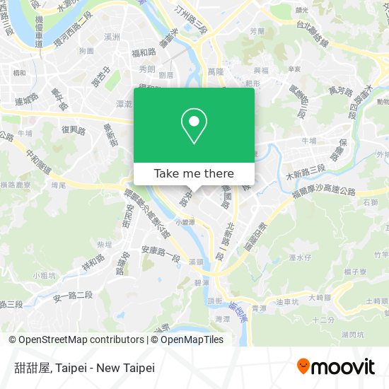 甜甜屋 map