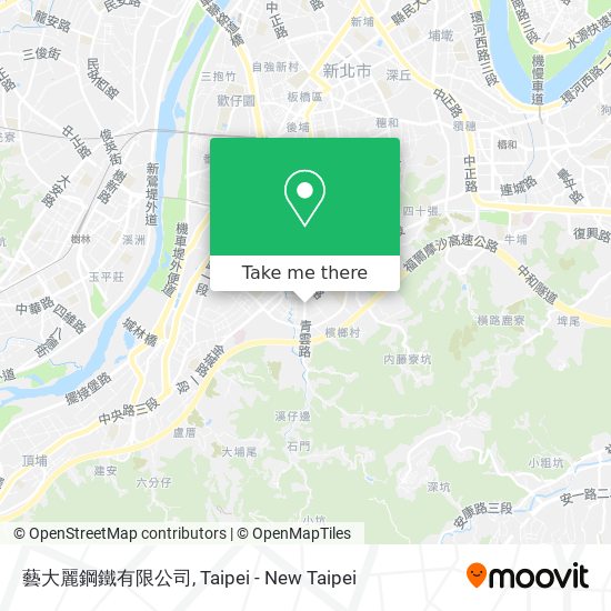藝大麗鋼鐵有限公司 map