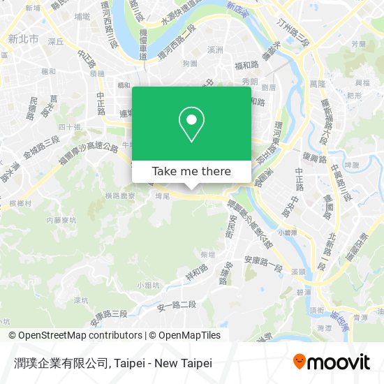 潤璞企業有限公司 map