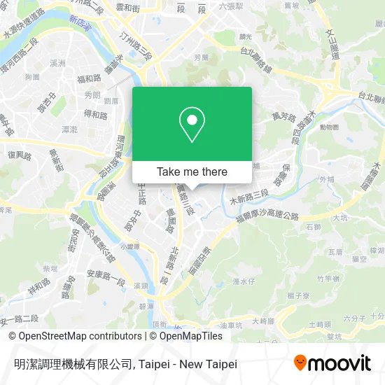 明潔調理機械有限公司 map