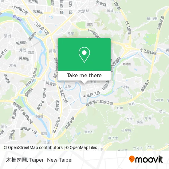 木柵肉圓地圖