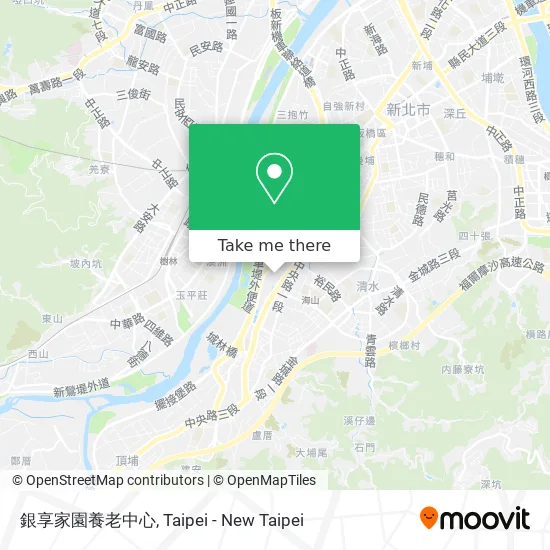 銀享家園養老中心地圖