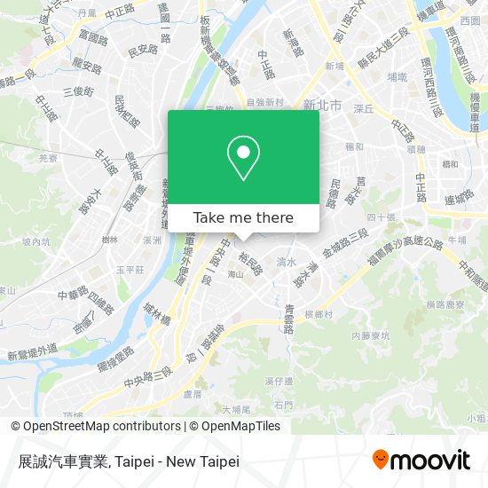 展誠汽車實業 map