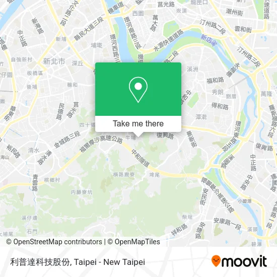 利普達科技股份 map