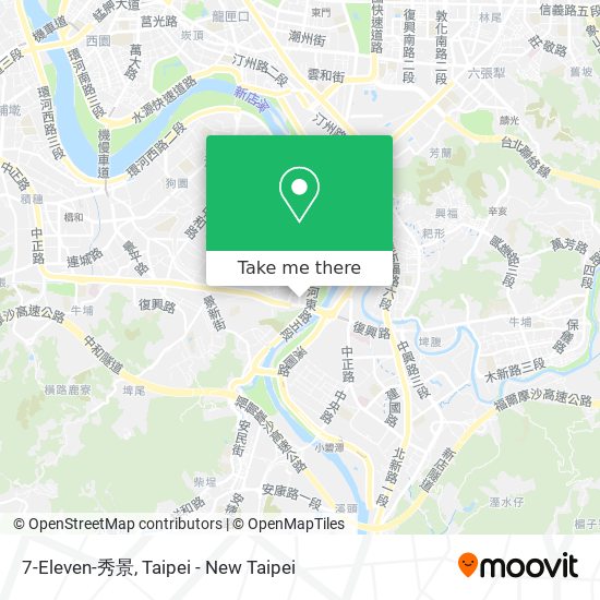7-Eleven-秀景 map