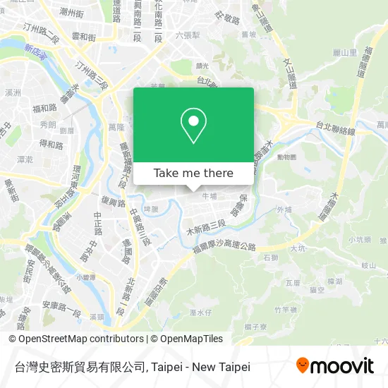 台灣史密斯貿易有限公司地圖