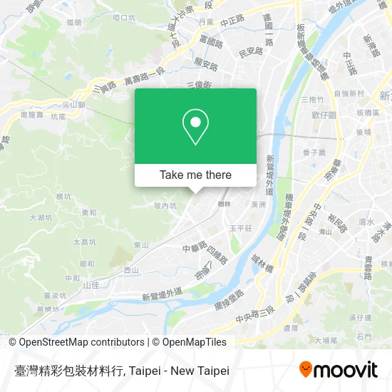 臺灣精彩包裝材料行 map