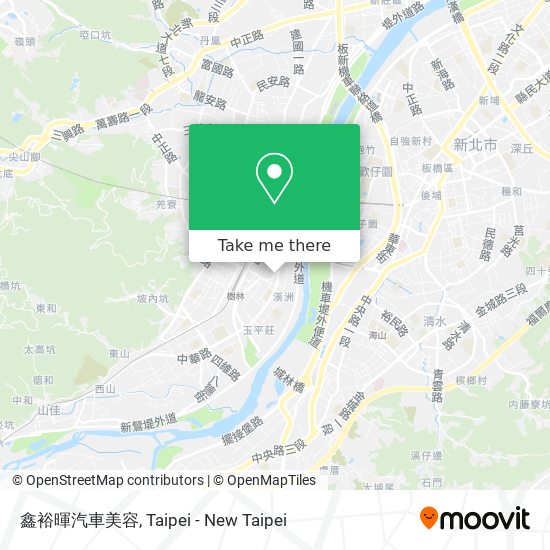 鑫裕暉汽車美容 map