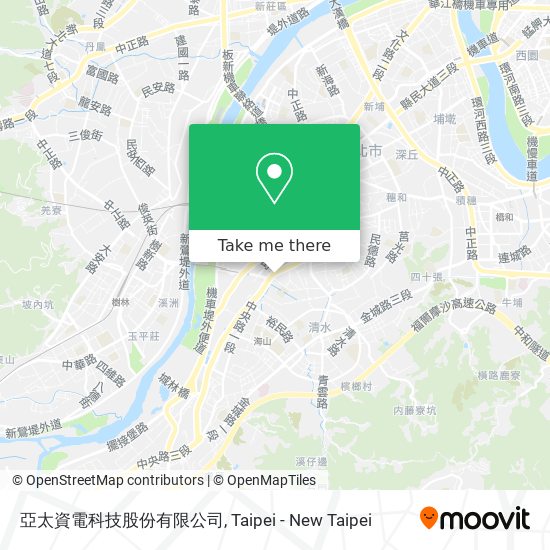 亞太資電科技股份有限公司 map