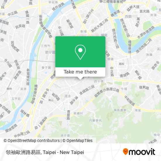 領袖歐洲路易區 map