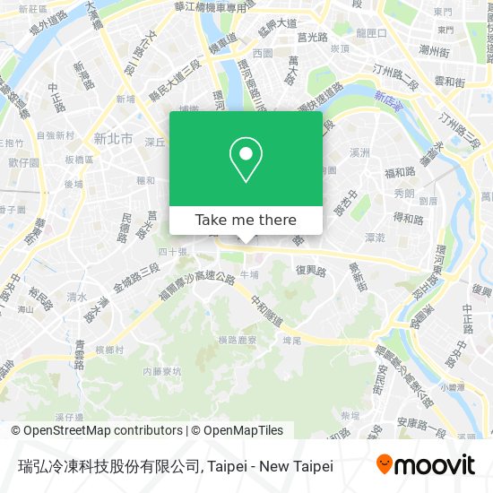瑞弘冷凍科技股份有限公司 map