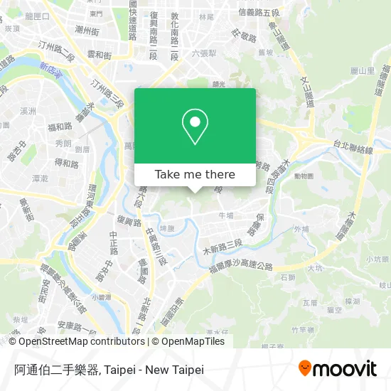 阿通伯二手樂器 map